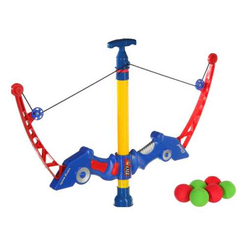 Игрушечный арбалет с мишенью и мягкими пулями Снайпер, 37 см Joy Toy в Гулливер