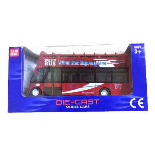 Автобус Urban Bus Express Line красный 1:146 Shenzhen Toys В61563 в Гулливер