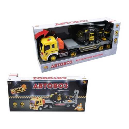 Автовоз инерционный ABtoys 1:16, со световыми и звуковыми эффектами в Гулливер