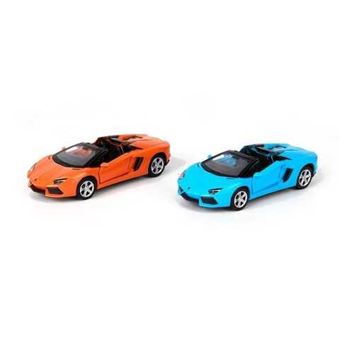 Машина металлическая Пламенный мотор 1:43 lamborghini aventador lp700-4 roadster 11 см в Гулливер