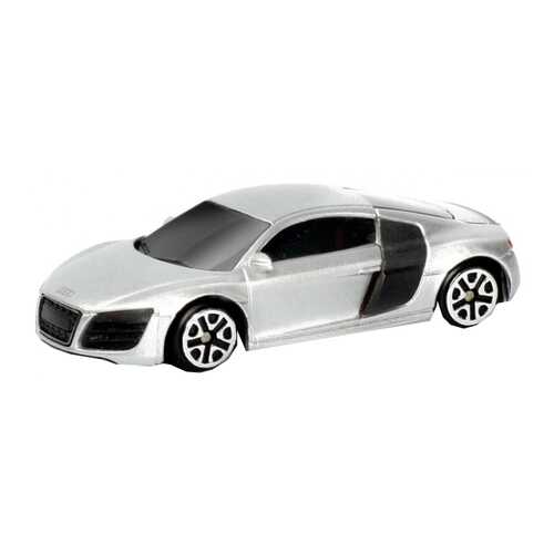 Машина металлическая RMZ City 1:64 Audi R8 V10, без механизмов, (серебристый) 344996S-SIL в Гулливер