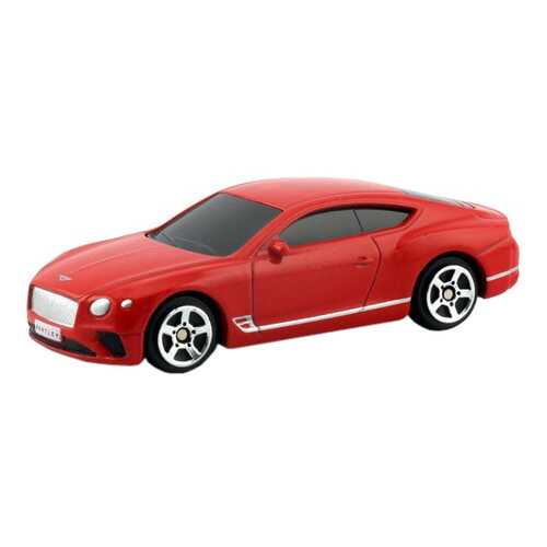 Машина металлическая RMZ City 1:64 The Bentley Continental GT 2018 (цвет красный) в Гулливер