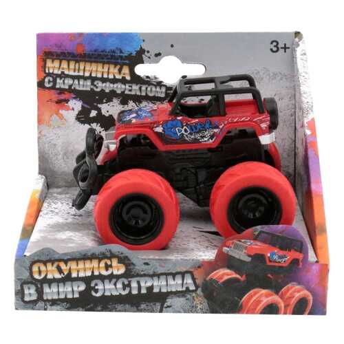 Машинка с краш-эффектом, красная Funky Toys в Гулливер
