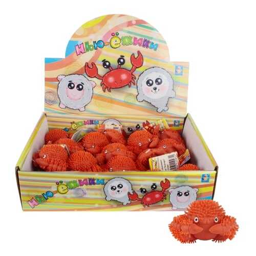 Игрушка-антистресс 1 TOY Нью-Ежик, Краб Т11993 в Гулливер