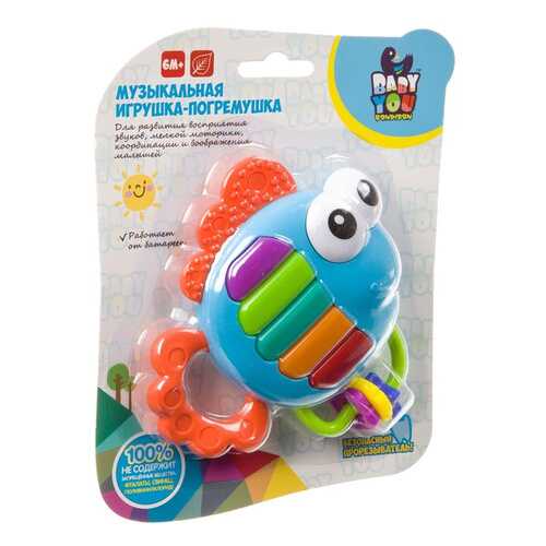 Погремушка Рыбка-пианино в Гулливер