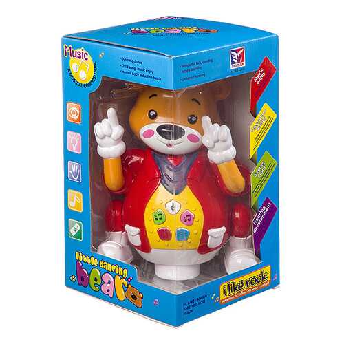 Интерактивная игрушка Shenzhen Toys Медведь со световыми и звуковыми эффектами в Гулливер