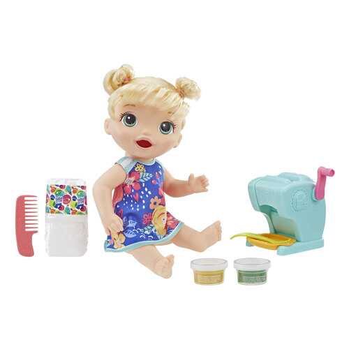 Hasbro Baby Alive E3694 Кукла Малышка и макароны в Гулливер