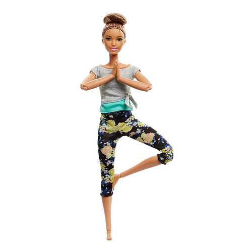 Кукла Mattel Barbie FTG82 Безграничные движения Шатенка с пучком в Гулливер