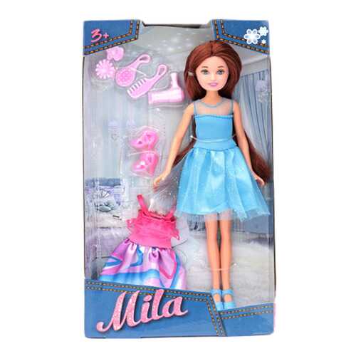 Кукла Мила со сменным платьем и аксессуарами, 23 см Funky Toys в Гулливер