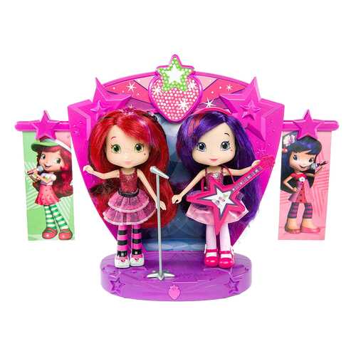 Кукла Strawberry Shortcake Шарлотта Земляничка и Вишенка на сцене 15 см 12245 в Гулливер