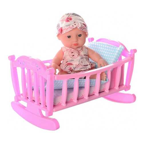 Пупс Shantou Gepai Baby Maymay в кроватке 210-B в Гулливер