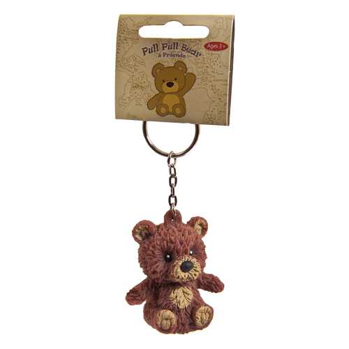 Игрушка-антистресс Junfa toys Тянучка Pull Pull Bear Мишка 2 вида на брелке в Гулливер