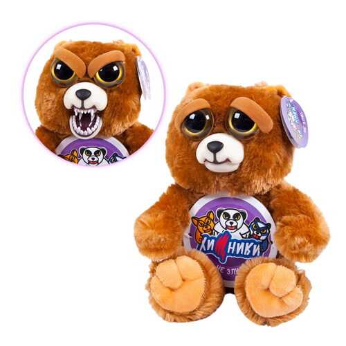 Мягкая игрушка Abtoys Медведь бурый серия Хищники 20см в Гулливер