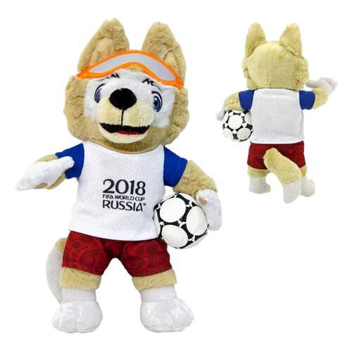 Мягкая игрушка FIFA-2018 Волк Забивака плюшевый 33 см в пакете в Гулливер