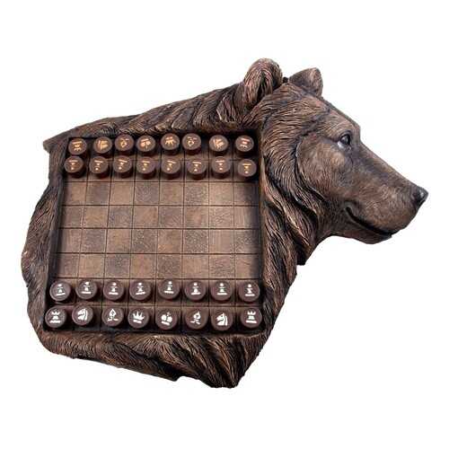 Игра настольная Шахматы - Медведь, 41x36x9 см в Гулливер