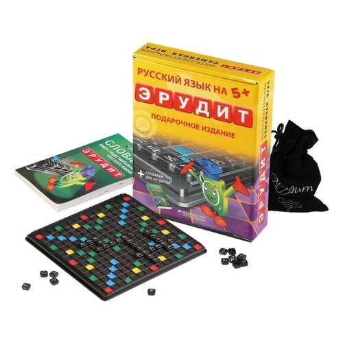Логические игры Биплант Эрудит подарочный в Гулливер