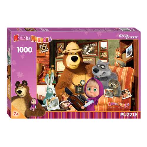 Пазл Step Puzzle Маша и Медведь 1000 деталей в Гулливер