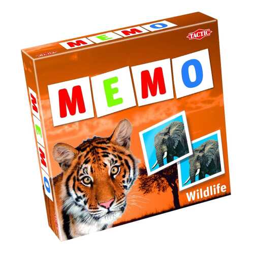 Семейная настольная игра Tactic games Дикие животные 2 в Гулливер