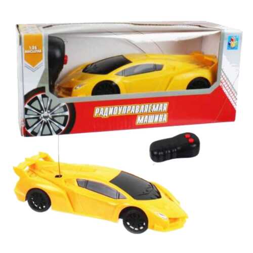 Радиоуправляемая машинка 1 Toy Спортавто Т13825 Желтый в Гулливер