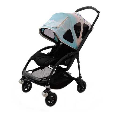 Коляска прогулочная Bugaboo Bee5 Black/Black/Stellar с кап. breezy GRAY MALIN в Гулливер