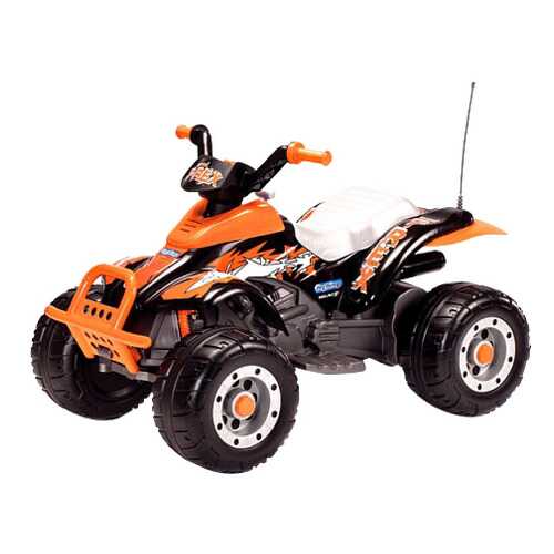 Электроквадроцикл Peg-Perego Corral T-Rex оранжевый в Гулливер