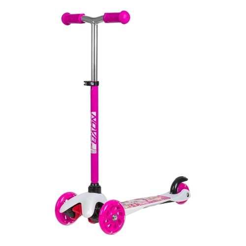 Самокат-кикборд Novatrack Disco-kids Basic фуксия в Гулливер