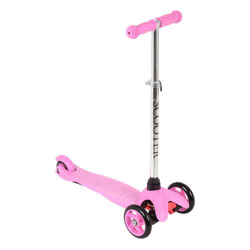 Самокат трехколесный Leader kids LK-102, розовый в Гулливер