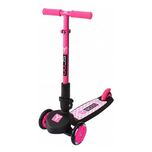 Самокат трехколесный Y-Scoo rt trio maxi 120 pink в Гулливер