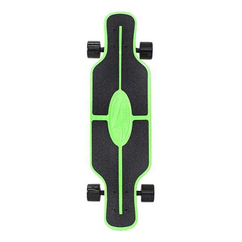 Скейтборд Y-Scoo Longboard Shark Tir 31 408-G с сумкой Green Black в Гулливер