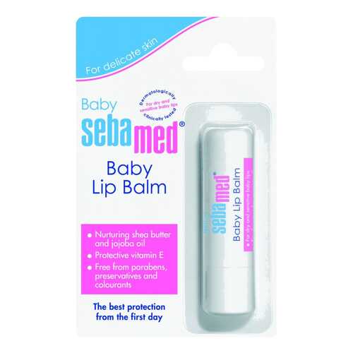 Помада гигиеническая детская Sebamed Baby 4,8 гр в Гулливер