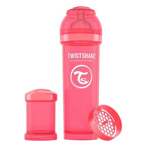 Детская бутылочка Twistshake Антиколиковая 330 мл персиковая в Гулливер