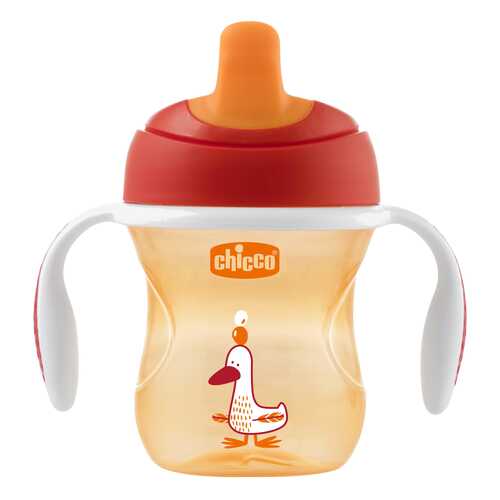 Поильник Chicco 200 мл (с 6 мес) красный в Гулливер
