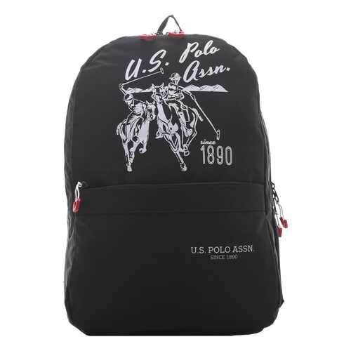 Рюкзак детский U.S. POLO Assn., PLCAN9105 цвет: черный/белый в Гулливер